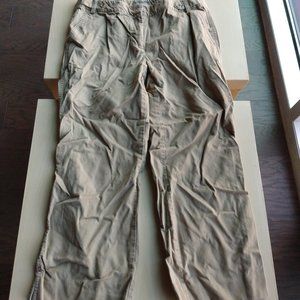 Three Pairs of Cotton Crop/Capris Pants Size 8